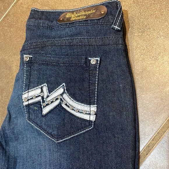 Philanthropic Straight Leg Jeans! Size 5/6 - Picture 2 of 10
